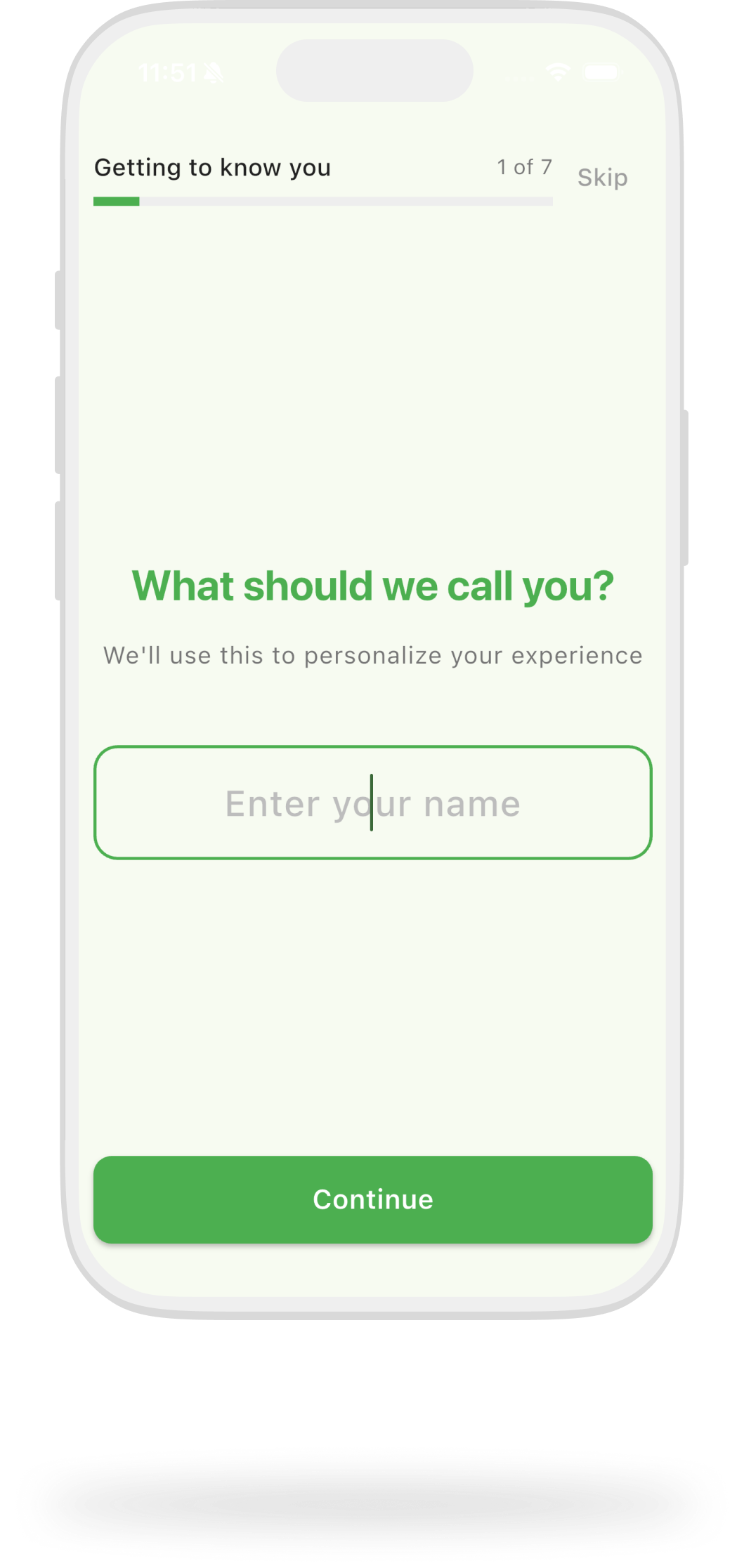 Onboarding question 1